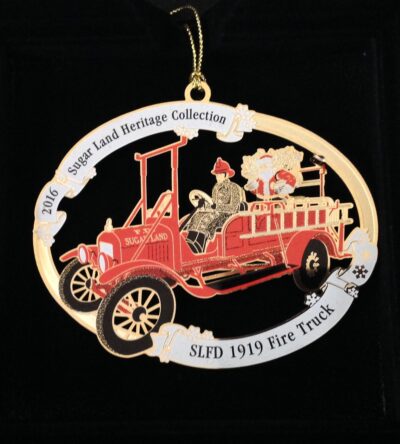2016 Ornament - Sugar Land Fire Truck