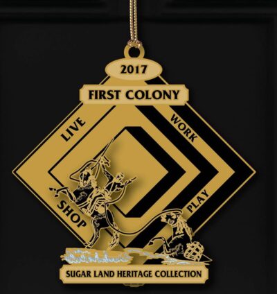 2017 Ornament - First Colony Celebrates 40 Years