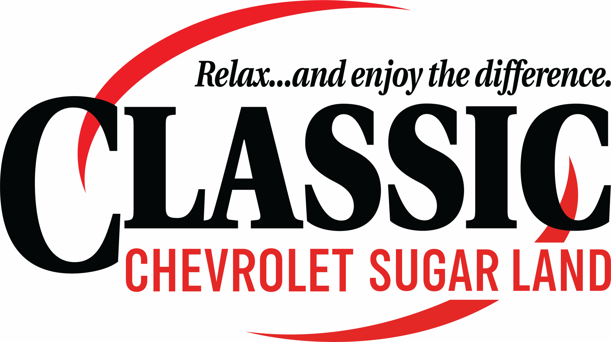 ClassicChevroletSugarLand_OfficialLogo (BlackRed)Asset 27@4x Classic Chevrolet Sugar Land