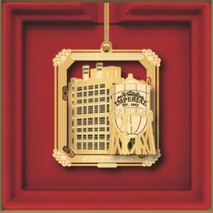 2025 Ornament - Char House and Water Tower